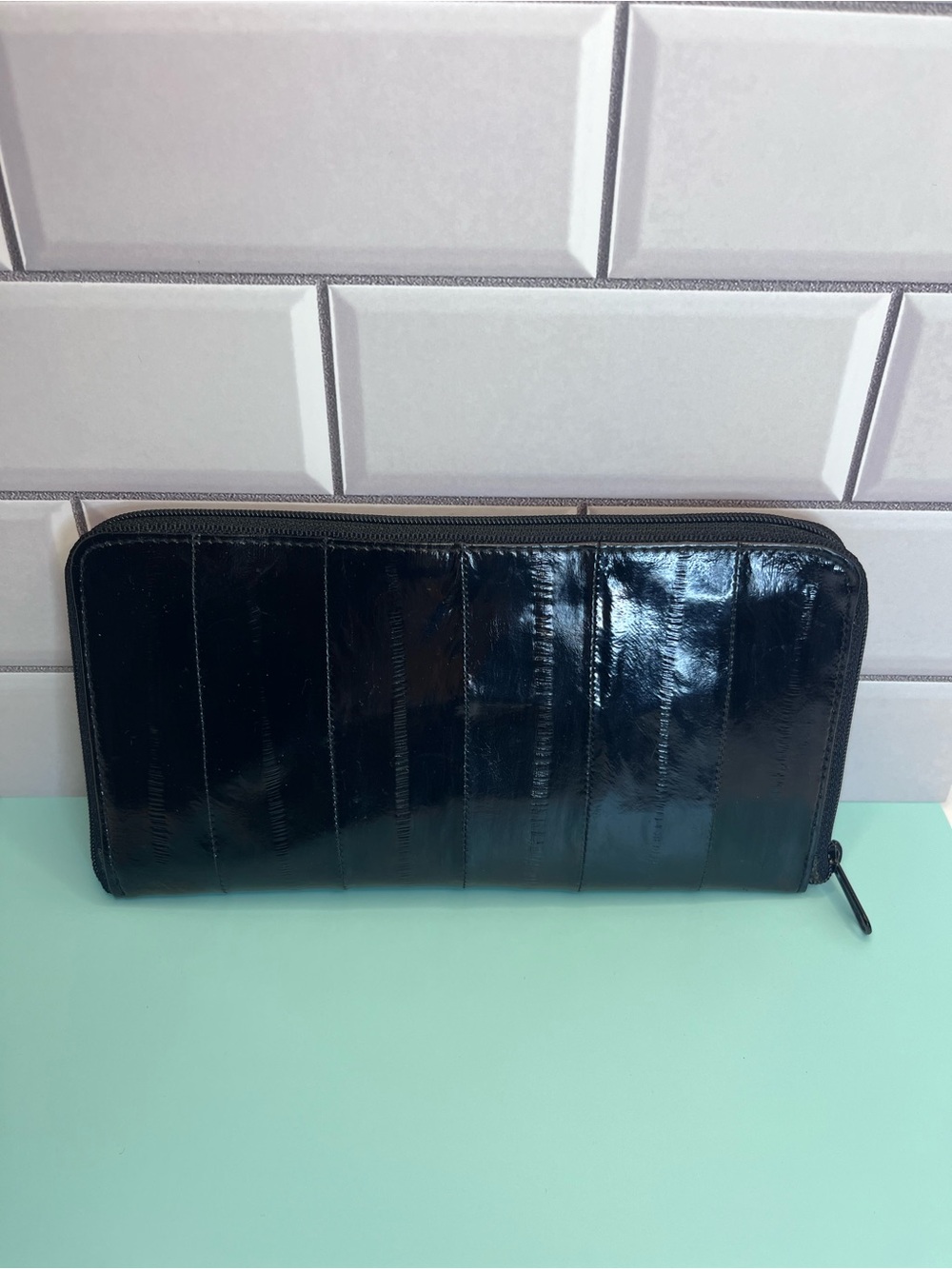 Genuine Eel Skin Wallet made in Korea